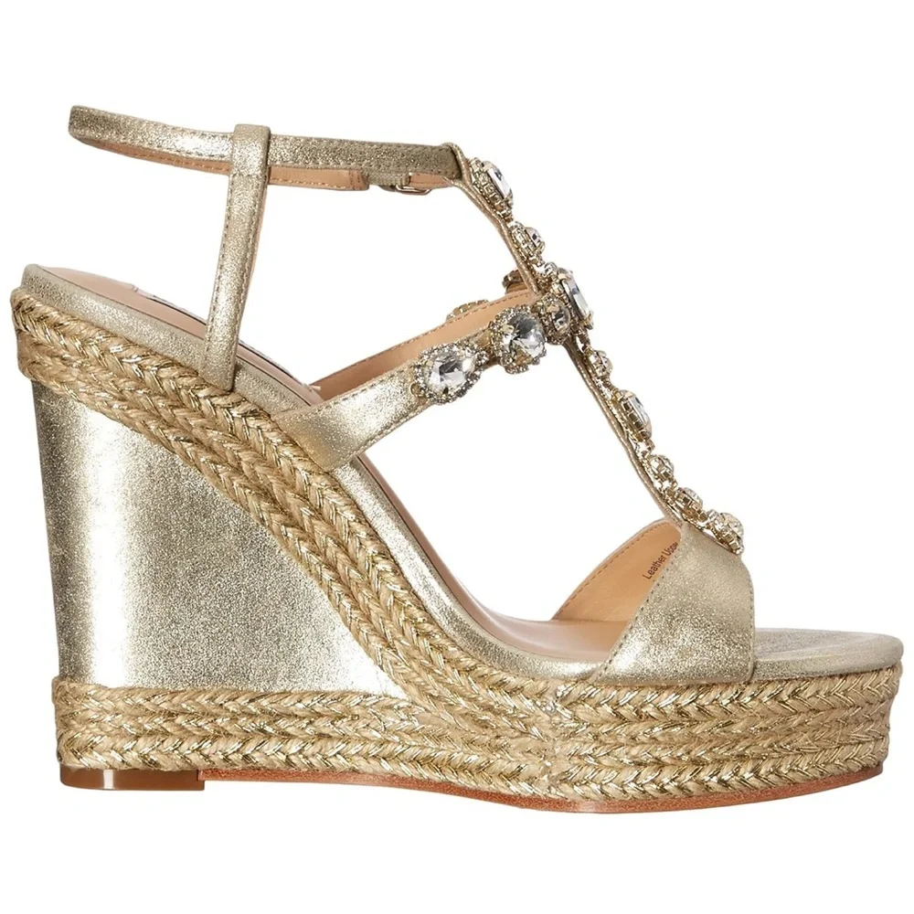 Badgley Mischka Women’s Coco Espadrille Wedge Sandal - Picture 2 of 10